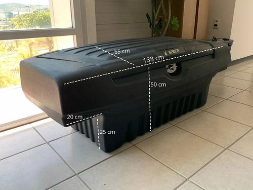 Caja De Herramientas Negra Chevrolet S10 Max 2021-2025