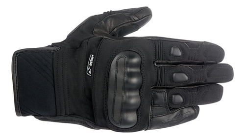 Guante De Moto C Zal Drystar Hombre  Negro  Mediano