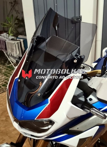 Imagem 7 de 9 de Bolha Baixa Africa Twin 1100 Adventure/sport Fume Motobolhas
