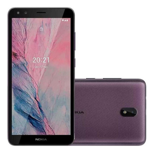 Smartphone Nokia C01 Plus 32gb 1gb Ram Nk041 - Roxo