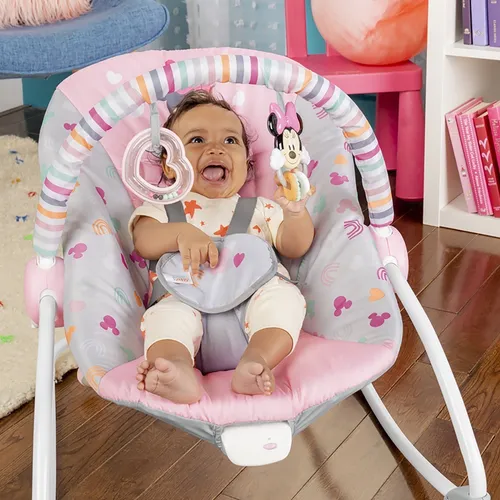 Minnie mouse sales swing bouncer