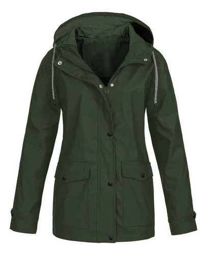 Chaqueta Impermeable De Senderismo Al Aire Libre Para Mujer
