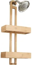 Comprar Estante De Ducha Colgante De 2 Niveles Bambu Multi Hogar Uru