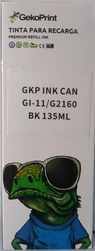 Botella Tinta Compatible Canon Gekoprint Gl-11  135ml Negro 
