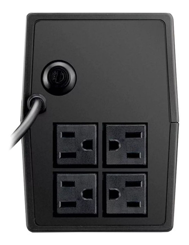 Imagen 3 de 3 de UPS regulador de voltaje Smartbitt Smart Interactive SBNB500 500VA entrada y salida de 120V CA negro