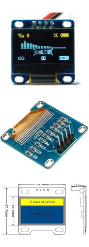Display Pantalla Oled 128x64 0.96 Arduino/microcontrolador