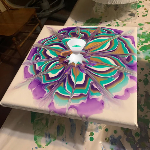 Pintura Para Hacer Tú Mismo, Para Llenar Vasos, Embudo, Desv
