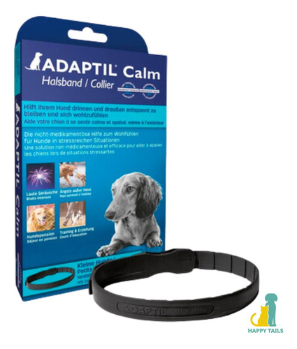 Collar Adaptil Calm Feromonas Hasta 15 Kg - Happy Tails