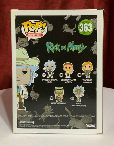 Funko Pop #363 Western Rick Comic Con 2018 Detslle En Caja