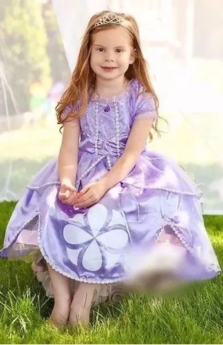 Vestido de Festa Luxo da Princesa Sofia Disney - Desapegos de Roupas quase  novas ou nunca usadas para bebês, crianças e mamães. 866369