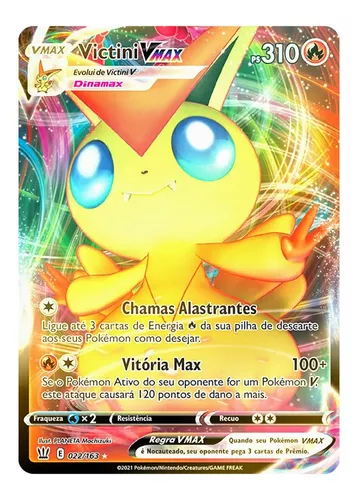 Victini Vmax & V - Estilos de Batalha - Lote de cartas Pokemon