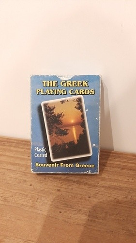 Cartas De Poker Vintage Año 1996 De Grecia