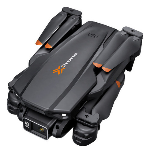 Dron H15 4k Con Lente Doble, 2 Baterías Color Negro