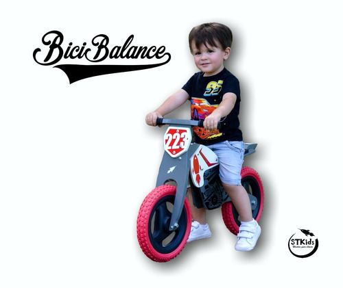 Bicicleta Niño-inicio-balance-madera-camicleta-aprendizaje