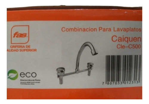 Llave Combinación Lavaplatos Fas Calidad Superior