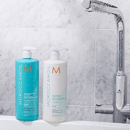Moroccanoil Duo Curl Shampoo 1000ml & Acondicionador 1000ml