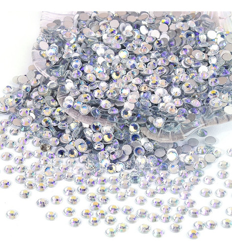 1440 Pedreria Cristal Diamantes Para Uñas Decoració Ss10-12 Color Luna Ss12-3.0mm-3.2mm