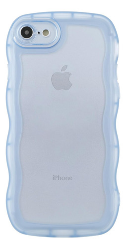 Xiqi Compatible Con iPhone Case 4.7, Linda Forma De Marco De