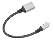 Comprar Cable Hdmi 4k 60hz Micro Hdmi A Hdmi F Trenzado 1.5m