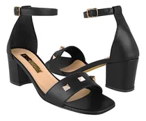 Comprar Sandalias Dama Stylo 8021 Simipiel Negro