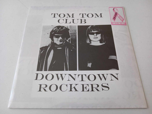 Tom Tom Club · Downtown Rockers · Vinilo Ep Color Nuevo 