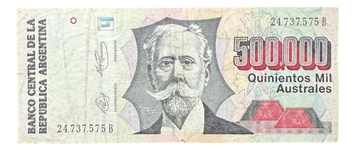 Argentina - 500.000 Austral - Año 1991 - Bot #2903 - B * (Usado)