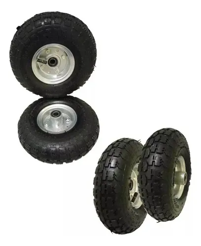 comprar Pack 4 Ruedas Inflables 10 Pulgadas Para Yegua Carro 4 Pzs