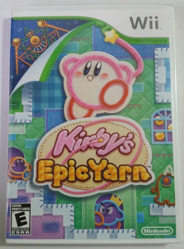 Kirby Epic Yarn-- Nuevo Sellado Formato Físico Nintendo Wii