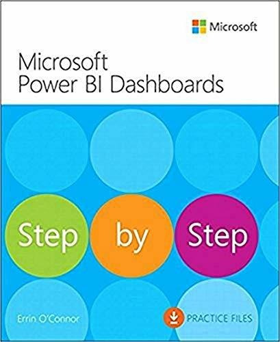 Book : Microsoft Power Bi Dashboards Step By Step -...