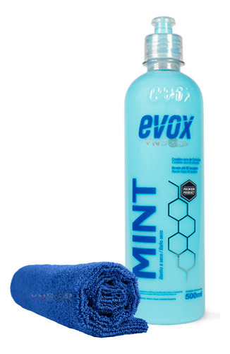 Shampoo Automotivo Lava A Seco Mint 500ml Evox