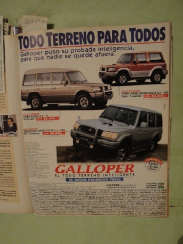 Publicidad Hyundai Galloper Año 1998