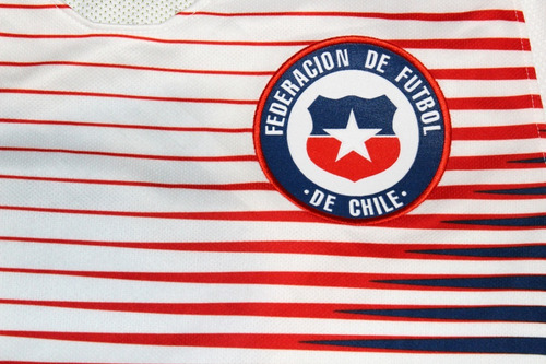 Imagen 3 de 7 de Camiseta Nike Chile 2018-19 Visita, Talla S, #4, Usada