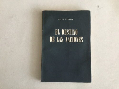 Libro - El Destino De Las Naciones