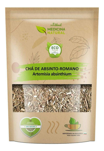 Chá Medicina Natural Absinto Em Ervas Absinto Romano