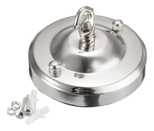 Soporte De Placa De Ajuste De Bombilla De Placa De Plata