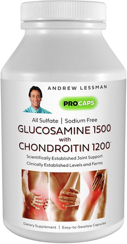 Andrew Lessman Glucosamina 75 Caps - Unidad a $3332