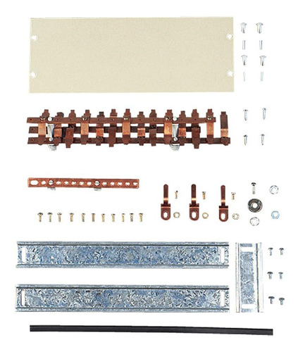 Barramento Cemar Ii Trifasico 100a 16 Disjuntores Din  90438
