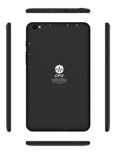 Imagen 5 de 6 de Tablet Epi 8 Black 2gb Memoria Ram 16gb Memoria Flash