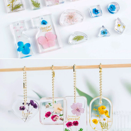 Kit De Bricolaje De Resina Epoxi Transparente Uv De 100g
