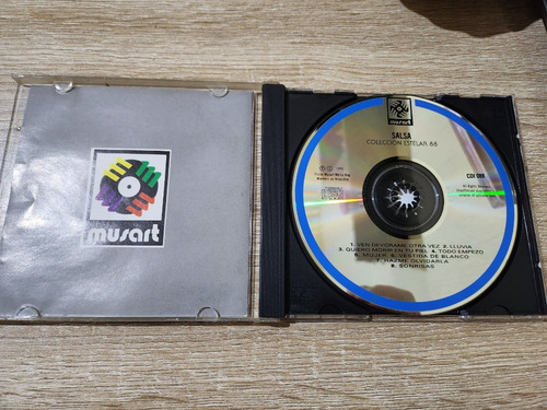 Salsa Coleccion Estelar 88, Musart - Album Cd Pulido (Usado)