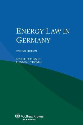 Libro Energy Law In Germany - Malte Petersen