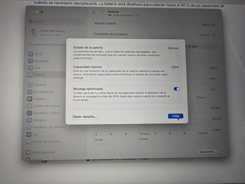 Apple Macbook Pro 13 PuLG, M1, 256 Gb De Ssd, 8 Gb De Ram (Usado)