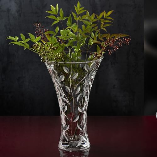 Florero De Cristal Laurus De Lorren Home Trends 11 - Hecho