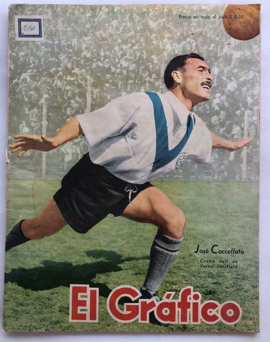 El Grafico Nº 1477 Jose Coccellato Velez Sarsfield Oct 1947