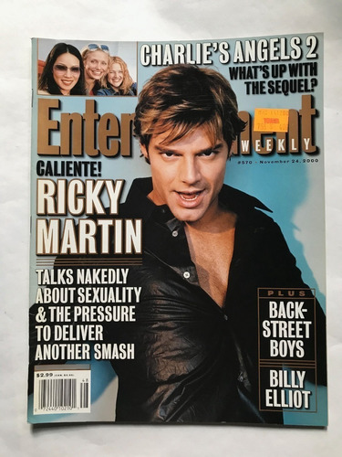 Revista Ew. Usa. Ricky Martin. De Colección.