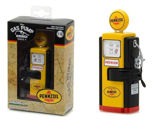 Surtidor Wayne 100-a Pennzoil 1948 Vintage - Greenlight 1/18