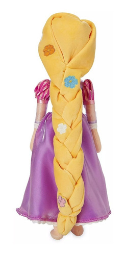 Imagem 2 de 5 de Pelúcia 100% Original Disney Store Princesa Rapunzel Média