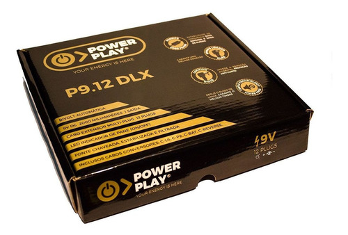 Fonte Para Até 12 Pedais Power Play P9.12 Dlx Melhor Q 1spot