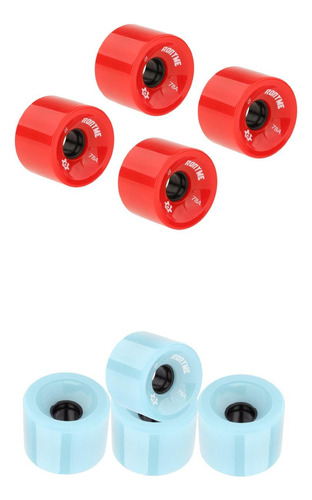 8x 78a Ruedas De Skate Reemplazo 70x51mm Pieza De Longboard