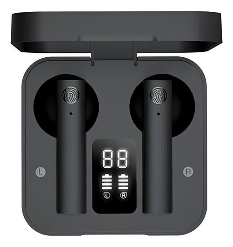 Fone De Ouvido Bluetooth Xo X2 Tws Indicador Bateria - Preto